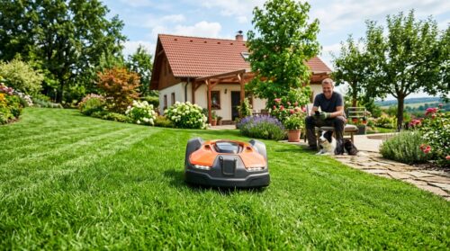 Budou chytřejší než kdy dřív: Robotické sekačky usnadní péči o váš trávník
