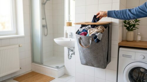 Konec objemného koše na špinavé prádlo: Lidl přichází s geniálním řešením do malé koupelny