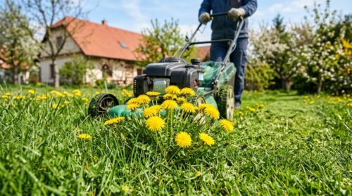 Sekání trávníku předčasně? Žlutý květ vám konečně prozradí správný čas