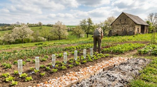 Zelenina: jak jsem díky lahvovým zbytkům snížil spotřebu vody a vyhnal slimáky